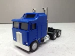 Herpa Promotex 25258, Kenworth K100 1-BAR Grill Tractor, Blue, 1/87 Ho Scale. Fixed Price $19.95.