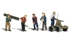 Woodland Scenics Rail Workers Train Figures A2177. Fixed Price $14.99.