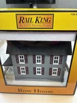 King Row House Model Railroad Buidling Gray Red Shutters Gauge #30-9024. Fixed Price $47.95.