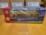 Rail King By Mth Pittsburgh Steelers Die Cast Team Bus 1975 New Orleans 30-50038. Fixed Price $30.00.