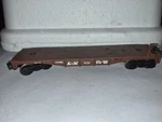 Vintage Train Lionel Gauge Brown L&n Flat Car #9121. Fixed Price $13.45.