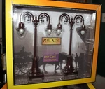 Set Of 2 Railking Mth 30-1066 No. 54 Diecast Dark Brown Street Lamps Accessory. Fixed Price $31.03.