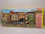 B-926 Faller Scale Shopping Apartments Complex Model Kit, Complete. Fixed Price $71.00.