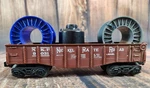 Lionel Gauge Nickel Plate Road Nkp 9031 Brown Gondola Freight Car With Extras. Fixed Price $25.84.