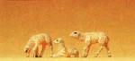 Preiser 47061 Animals - Assorted Lambs Figures (set Of 3). Fixed Price $13.99.