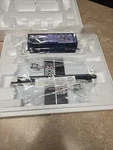Hawthorne Moonlight Train Box Car With Rail Road Crossing Gates Excellent New. Fixed Price $29.99.