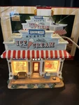 2005 Lemax 55234 Suzy's Ice Cream Shop Lighted Detailed Interior Ceramic W/ Box. Fixed Price $36.94.