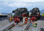 Faller 120136 Ho Scale Two Inspection Pits - Era Ii 1921 1945. Fixed Price $51.52.