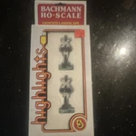 Bachmann Ho Scale Lighted Signal Black 1:87 Model 42421. Fixed Price $18.99.