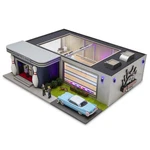 Bowling Alley Building With Light, Gauge Scale Train Accessory, Lamont Lanes. Fixed Price $142.39.