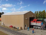 Walthers Scale New 2026 Modern Single-track Engine House Kit 933-2985. Fixed Price $38.92.