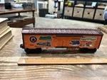 Lionel O27 #6-7503 75TH Anniversary Famous Engines Reefer Nice Used Condition. Fixed Price $10.00.