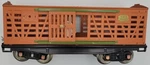 Lionel 213-11 Standard Gauge Stock Car Without Roof. Fixed Price $60.00.
