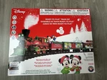 Lionel Disney Mickey Mouse Express Bluetooth Christmas Train Set 37 Pieces. Fixed Price $110.00.