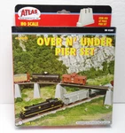Ho Scale Atlas 47PC Over & Under Pier Set #80 Complete Model Train Kit. Fixed Price $14.99.