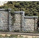 Woodland Scenics C1259 Ho Scale Cut Stone Retaining Walls (pack Of 3). Fixed Price $10.99.