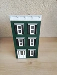 Mth Ech 0. Ref 30-90238. Diorama Decor Model Detached House. Dark Green. Fixed Price $41.09.