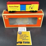 Vintage Lionel Curious George Banana Transport Service Boxcar #6-26206 W/. Fixed Price $24.99.