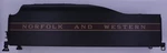 Lionel 38095-T07 Norfolk & Western J-class Tender Shell. Fixed Price $200.00.