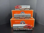 Lionel 6-24589 Tmcc Santa Fe F-7 Diesel Engine Aba Set #332 #333 Ex. Fixed Price $695.00.