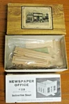 Timberline Models 118 Ho Newspapper Office Wood Kit. Fixed Price $16.14.
