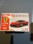 1/87 Ho Scale Ferrari 458 Plastic Model KIT-06 4D Free Shipping. Fixed Price $10.00.