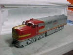 Gauge 3-RAIL Lionel 6-14573 Atsf Santa Fe Alco Pa Diesel ( Non Powered ). Fixed Price $300.00.