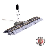 New Kato Gauge 3-LIGHT Automatic Signal Sx 64MM With Auxiliary Track Model. Fixed Price $51.72.