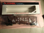 Lionel Union Pacific Four Bay Covered Hopper # 6-19319 Open Box New. Fixed Price $22.50.