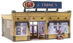 Woodland Scenics Scale Built & Ready J. Frank's Grocery Building BR4941. Fixed Price $63.99.