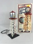 Life-like Ho Scale Tracksiders Bedford Blinking Light Water Tower 08705 Untested. Fixed Price $19.95.