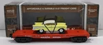 Mth 33-7604 Gauge Burlington Flat W/1957 Chevy Ln/box. Fixed Price $16.39.