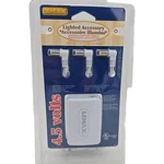 Lemax Switching Power Adaptor Lighted Accessory 4.5 Volt 3 Output Jacks New. Fixed Price $16.00.
