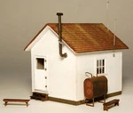 Gc Laser H.o. Scale 1901 West End Shack -- Kit 2-1/4 X 2-3/8" 12.2 6. Fixed Price $19.96.