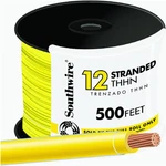 Building Wire Stranded Copper 12 Ga, Conductor 20 Amp 600 V 90 Deg 500 ' Yel. Fixed Price $263.99.