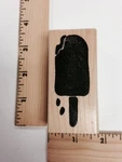 Great American Stamp Store - Ice Cream Bar Rubber New. Fixed Price $7.50.