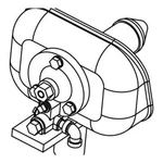 New Athearn Ho Hancock Air Whistle With Refector (3) ATH01324. Fixed Price $23.99.