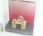 Ho Preiser # 28107 Police Officer At His Desk : 1/87 Individual Figure. Fixed Price $8.95.