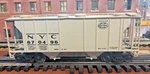 Weaver Trains Nyc 3027/870496 PS2 34' Covered Hopper Car Kadee Couplers. Fixed Price $27.00.