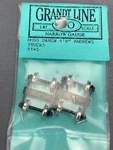 HON3 Grandt Line #5145 D&rgw Andrews Trucks Black (pair) Nip! HO6787. Fixed Price $15.71.