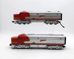 Mth 30-2150-1 Santa Fe Alco Pa Aa Diesel Engine Set W/PS1 #64/69 Ex. Fixed Price $181.21.