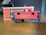 Lionel Original Vintage 2472 Early Postwar Metal Caboose Super Sharp With Box. Fixed Price $19.00.