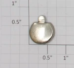 Lionel 418-32 Nickel Tank Cap End (10). Fixed Price $25.00.