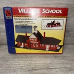 Life-like Trains Village School Scale Scenery Model Kit No. 7443 New (B3). Fixed Price $29.17.