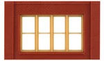 Design Preservation Models 30147 Ho Scale Vict Story Wind. Fixed Price $9.99.