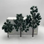 Dept 56 Village Jack Pines #52622 Set Of 3 9" 12" 15" Trees Original Box Nos. Fixed Price $34.95.