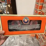 Lionel New York Central Gondola Car Gauge Silver Red Cable Reels 6-26062. Fixed Price $37.00.