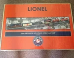 Lionel New 6-21952 2000 Service Station Special Set. Fixed Price $310.00.