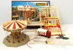 Faller Ho Scale #B-315 Chairoplane Carnival Carousel Assembled W/extras Read!. Fixed Price $69.95.