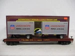 Mth 20-98107 Union Pacific Flat Car With 20' Trailers. Fixed Price $79.99.